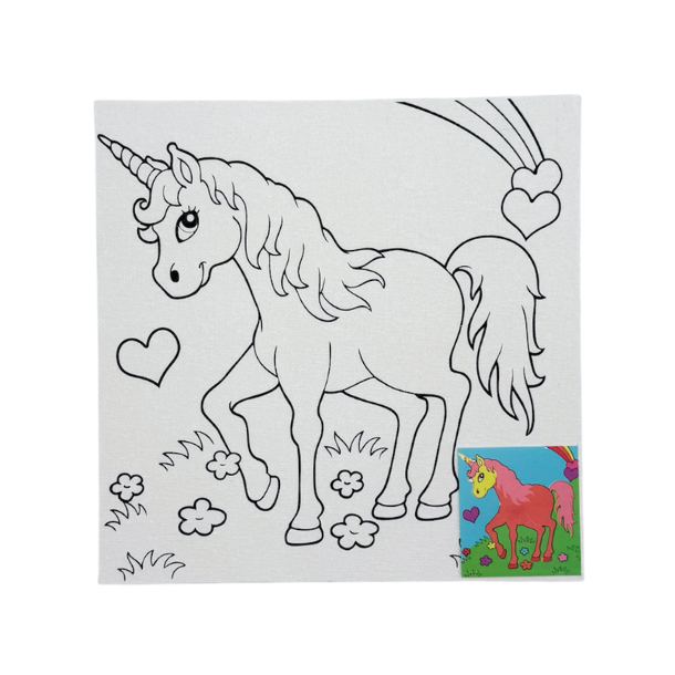 Mal-Efter-Tal Plade 20x20cm