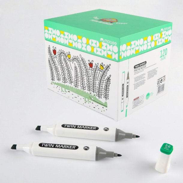 Mobee 120-Stk Pro Twin Marker