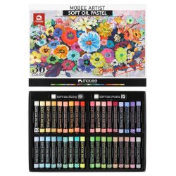 Mobee Blde Oliepasteller, Pastelfarver - 36+2-Pak 