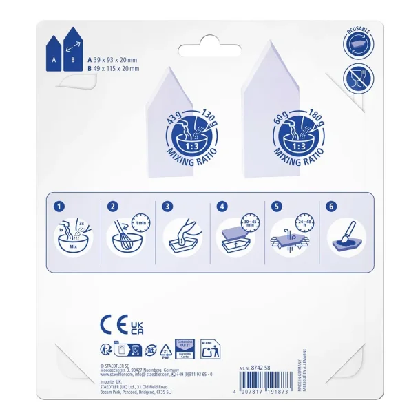 FIMO St�beform sk�l - HUS 