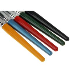Flerfarvet Silikonepensels�t - 5-Pak