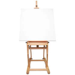 Staffeli i b�getr� med hjul - 59,5�56�185�255 cm