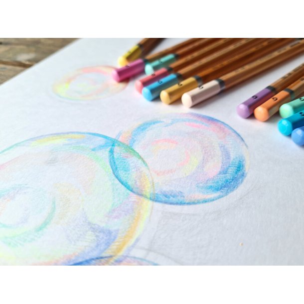 Bruynzeel Expression Farveblyanter Pastel 12-Pak