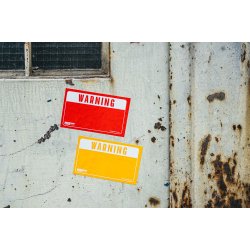 Montana Sticker Warning 100-Pak