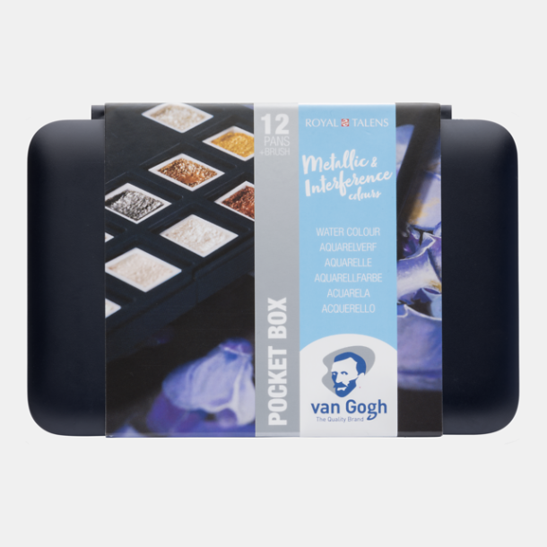Van Gogh Akvarel - Pocketbox 12-Pan St Specialty