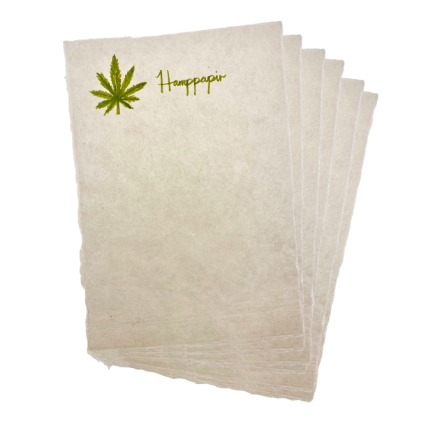 Hndlavet Hamppapir, Sand 200G - 6-pak