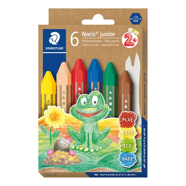 Noris Junior Voksfarve - 6-Pak