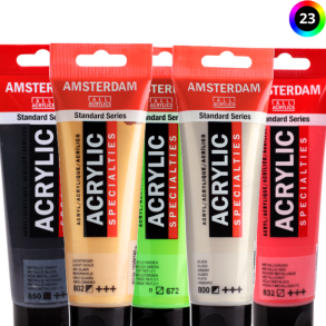 Amsterdam Akrylmaling 120 ml. Specialfarver