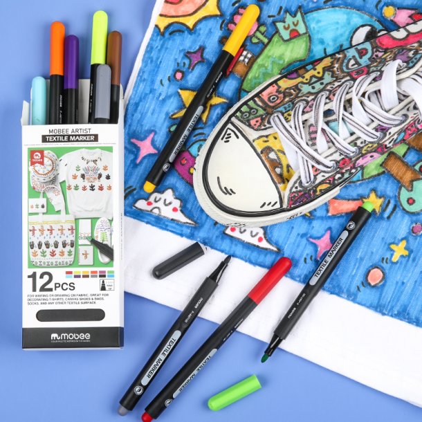 Mobee Tekstiltuscher - 12-Pak