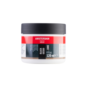 Amsterdam Sort Gesso 120ml. 