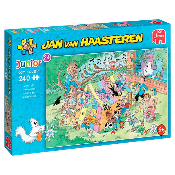 Jan van Haasteren Junior 24 - Water Fight (240 brikker)
