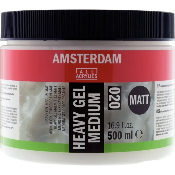 Amsterdam Heavy gel medium Matt 500 ml