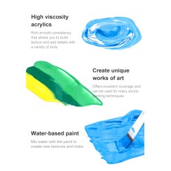 Mobee - Akrylmaling 24-Pak