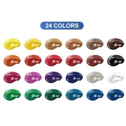 Mobee - Akrylmaling 24-Pak