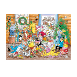 Puslespil af JVH "A Woolly Christmas" 500 Brikker