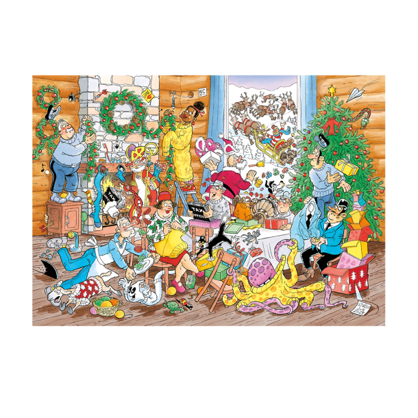 Puslespil af JVH "A Woolly Christmas" 500 Brikker