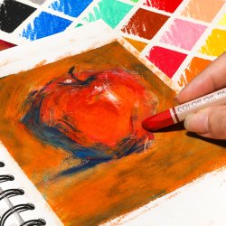 Mobee Farvede Oliepasteller - 36-Pak