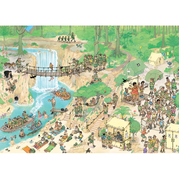 JvH "Jungle Tour" 1000 Brikker