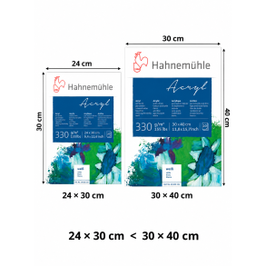  Hahnem�hle Arcyl papir blok 360gram