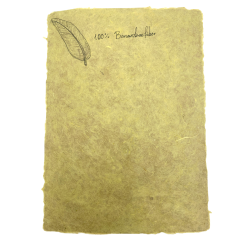 Hndlavet Bananpapir A4 Grn 90G - 6-pak