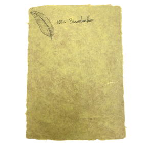 Hndlavet Bananpapir A4 Grn 90G - 6-pak