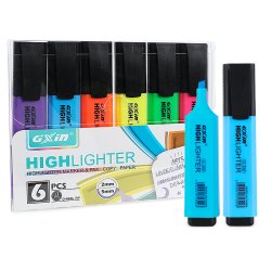 Mobee - Highlighters Neonfarver 6-pak