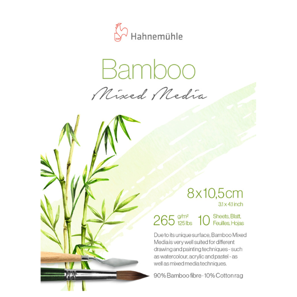 Hahnemhle Mixed Media Blok "Bamboo" 100% Naturligt