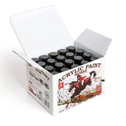 Mobee Akrylmalingst 60 ml. - 20-Pak