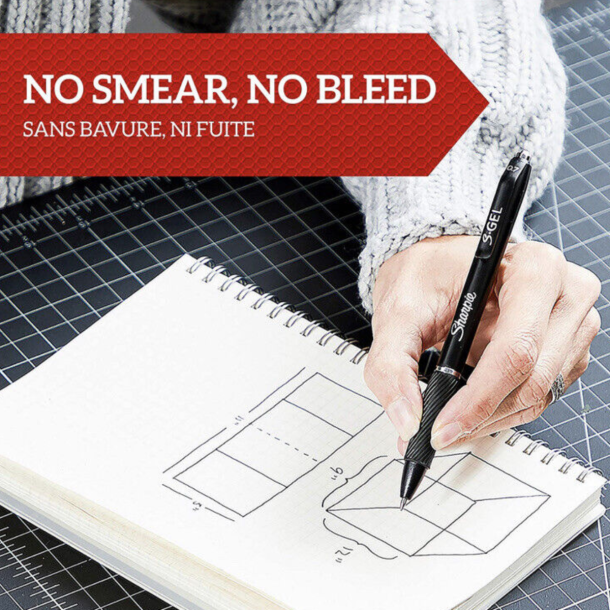 Sharpie S-Gel 3-Pak - Bl