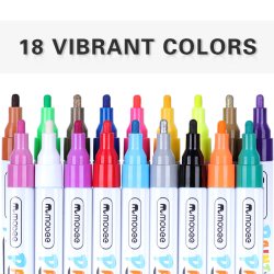 Mobee - Paint Markers Medium Tip 18-Pak