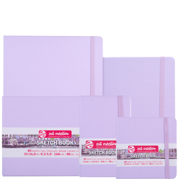 Hardcover Sketchbook - Pastel Violet