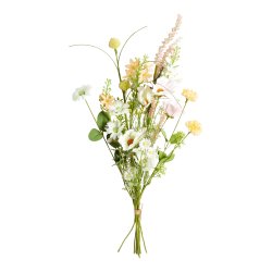 Buket Vild Flora - Hvid/Rosa