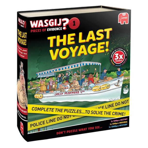 NYHED! Wasgij Pieces of Evidence 1 - The Last Voyage!
