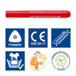 Noris Jumbo Tuscher 12-Pak