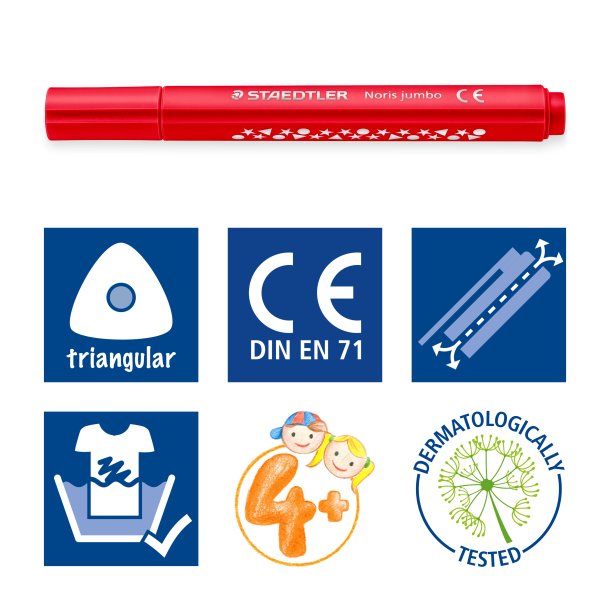 Noris Jumbo Tuscher 12-Pak