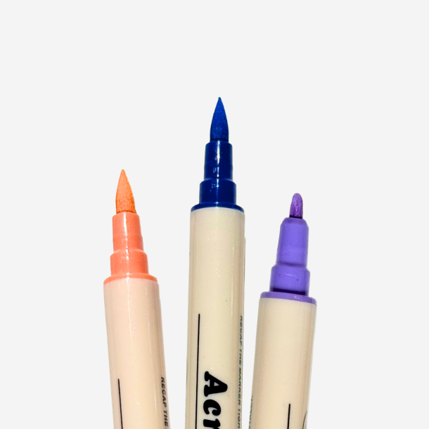 Roholt Studio, 36-stk. Akryl Twinmarkers