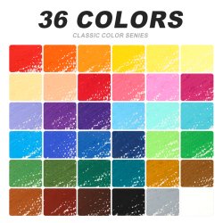 Mobee Blde Oliepasteller, Klassiske Farver - 36+2-Pak