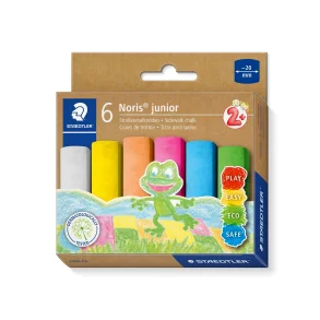 Staedtler Noris Junior Gadekridt - 6 farver