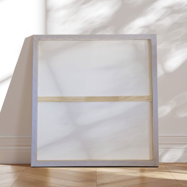 Lrredsprint Danmarkskort - Hvid 