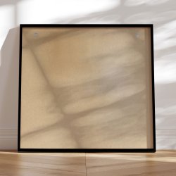 Opslagstavle Danmarkskort - Hvid  - Sort ramme