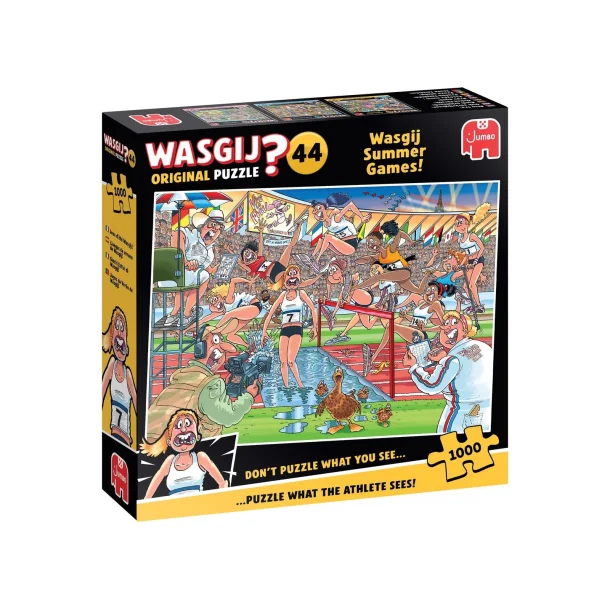 Puslespil Wasgij Original 44 "Wasgij Summer Games" 1000 Brikker