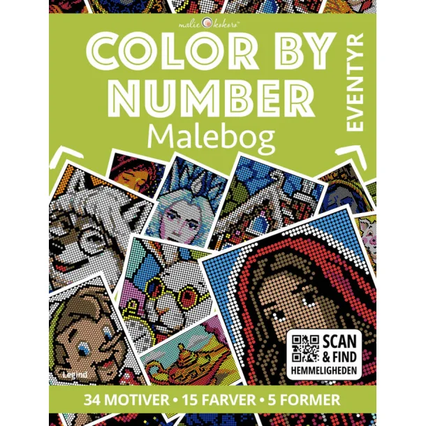 Color by number - Eventyr