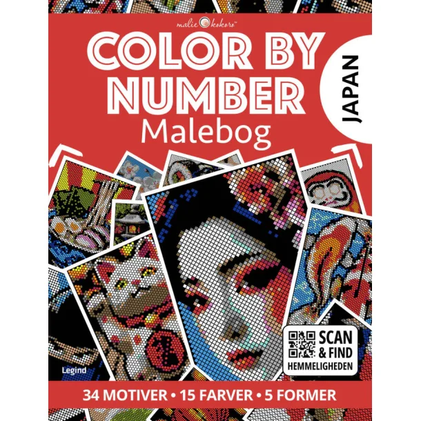Color by number - Japan