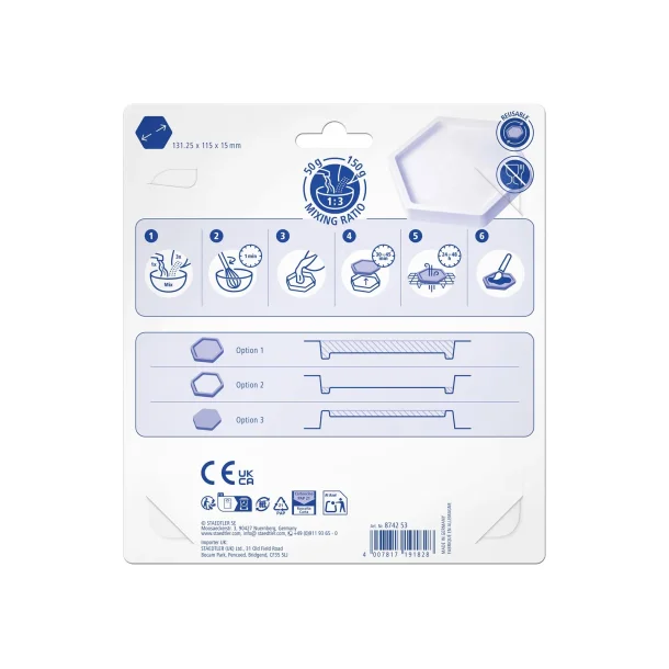 FIMO St�beform sk�l - SEKSKANT