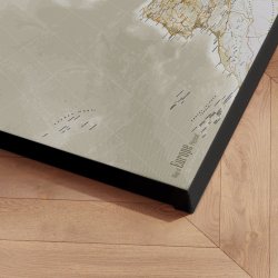 Europakort Lrredsprint - Vintage 