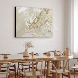 Europakort Lrredsprint - Vintage 