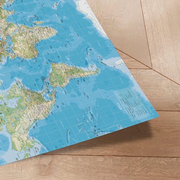 Verdenskort Plakat - Classic