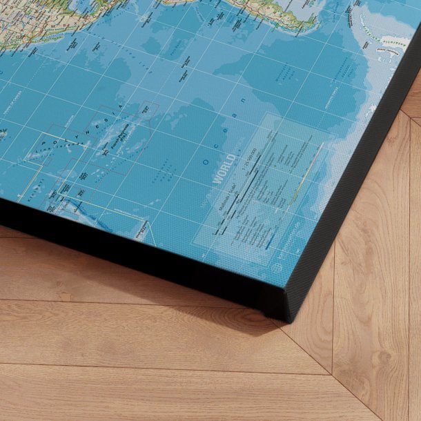 Lrredsprint Verdenskort - Classic