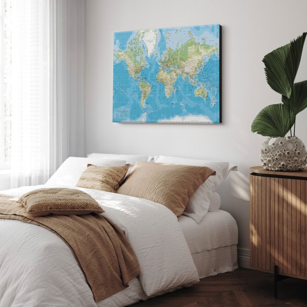 Lrredsprint Verdenskort - Classic