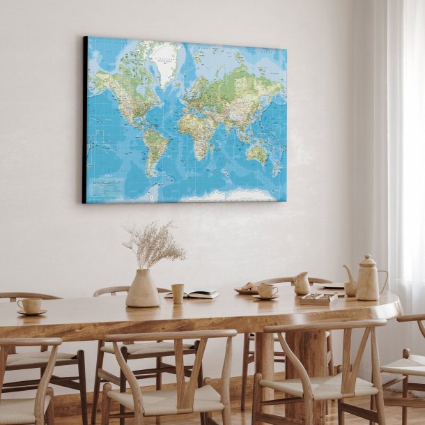 Lrredsprint Verdenskort - Classic